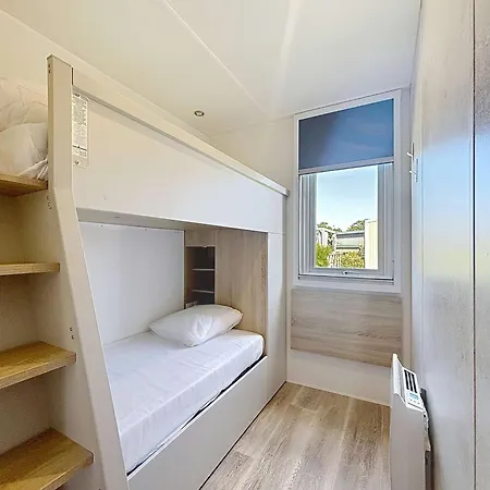 Mobil-home Confort 6 Pers, 3 Ch, 2 Sdb, Piscine, A 200m De La Plage, Plein Coeur De - Fr-1-361a-55 * Jullouville-les-Pins